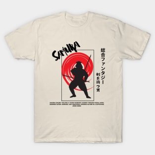 SAMURAI NINJA Letter Graphic T-Shirt